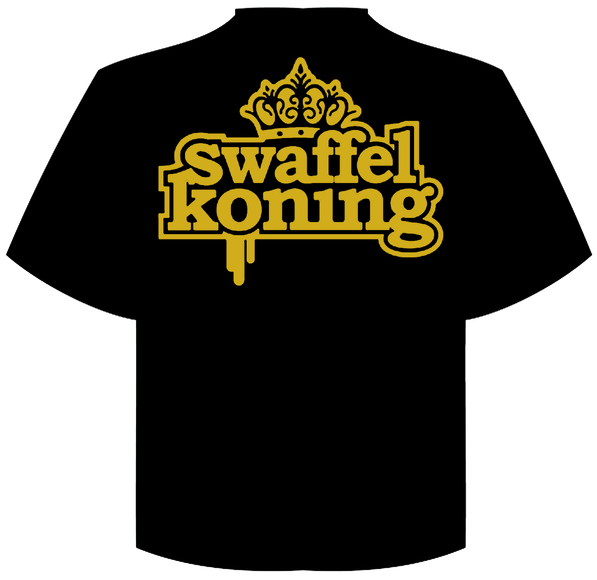 T-Shirt "swaffel koning"